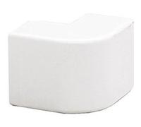 Lot de 4 angles extérieurs blanc pour moulure, H. 2.3 x P.1.1 cm