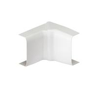 Lot de 4 angles intérieurs blanc pour moulure, H. 2.3 x P.1.1 cm