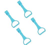 Lot de 4 anneaux d'aide à la marche pour bébé et développement de l'équilibre avec installation sécurisée pour apprendre à se tenir debout