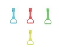 Lot de 4 anneaux de parc pour bébé pour l'entraînement debout, prise en main confortable pour l'équilibre, la coordination, le développement sécurisé du parc pour la marche