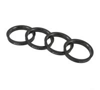 Lot de 4 anneaux d'espacement centraux de moyeu de voiture 66 6 mm/57 1 mm pour une utilisation durable