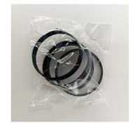 Lot De 4 Anneaux Universels Centrage Moyeu Roue Voiture Pièces Jante Accessoires Anneau Pneu 70.1-66.6 Mm Plastique ABS Noir Adaptateur D'entretoise Roue(Polybag package)