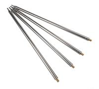 Lot de 4 antennes télescopiques de 5,6 m pour antenne GP - Antenne fouet à onde courte avec filetage M10 - Construction renforcée à 14 segments pour radio amateur et antennes Yagi DIY