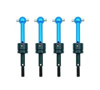 Lot de 4 Arbres de Transmission universels en métal CVD 53792 for Tamiya TT-01 TT01 TT-02 TT02 TA04 1/10 RC Car Upgrade Parts(Sky Blue)