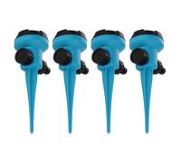 Lot de 4 arroseurs de jardin rotatifs à degrés pour arrosage automatique réglable