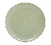 Lot de 4 Assiettes dessert Chiara vert - Atmosphera Créateur d'intérieur