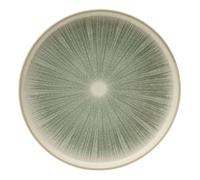 Lot de 4 Assiettes Eva vert - Atmosphera Créateur d'intérieur