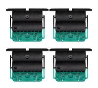 Lot de 4 Attaches de tablier rigide Clicksur H875E pour volet roulant - Fixation de volets roulants - Verrou automatique 2 maillons - Attache tablier de sécurité anti-effraction clipsable