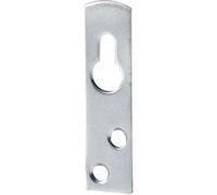 Lot de 4 attaches pour suspension de meuble haut acier zingué HETTICH, l.55 mm G