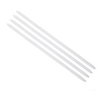 Lot de 4 autocollants de protection de bord de portière de voiture, autocollants anti-rayures pour protéger la peinte de la voiture (blanc)