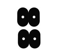 Lot de 4 autocollants de valve de vélo, 4 coussinets de valve adhésifs, joint de protection pour pneus de vélo de montagne, de route, patch anti-fuite, utilisation d'entretien de cyclisme
