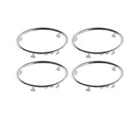 Lot De 4 Autocollants Décoratifs Pour Garniture De Climatisation De Voiture Accessoires Auto Pour Ford Pour Focus 2 MK2 2005-2013 FRTRGVUVXP(Style B)