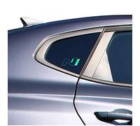 Lot de 4 autocollants logo N Performance pour voiture, autocollants auto-adhésifs résistants au lavage, décor latéral pour pare-brise, accessoires de tuning K090 (Hologramme, contour N)