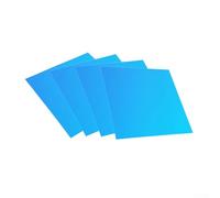 Lot de 4 autocollants muraux carrés en acrylique pour décoration de chambre, panneaux réfléchissants pour usage domestique