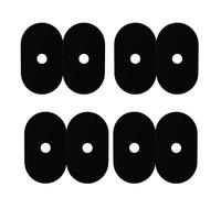 Lot de 4 autocollants pour valve de pneu de vélo - 4 joints de valve adhésifs, tampons d'étanchéité solides | Autocollant de protection pour valve de pneu de vélo, patch de colle imperméable pour VTT