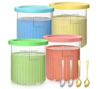 Lot de 4 bacs à crème glacée pour Ninja Creami Deluxe