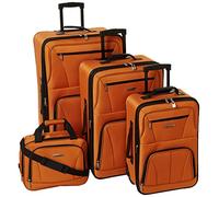 Lot de 4 Bagages à roulettes Rockland, Orange (Orange) - F32-ORANGE