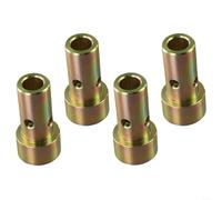 Lot de 4 bagues d'adaptateur d'attelage rapide de catégorie 1, conçues pour être compatibles avec plusieurs tracteurs et outils