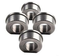 Lot de 4 bagues de roue de rechange pour tondeuse à gazon Craftsman modèles 532009040 9040HA compatibles avec 21546832 532124959 GX10059 Douille de roulement en métal ID 3/4 OD 1 3/8 Hauteur 1 (4