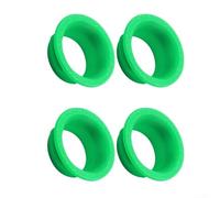 Lot de 4 bagues de serrage pour étriers MT5 et MT7 à 4 pistons - Lot de 4 housses décoratives en plastique léger pour étrier de frein de vélo, 15 x 10,8 x 5,5 mm, couleurs assorties (vert)