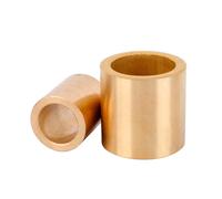 Lot de 4 bagues en alliage de cuivre fritté autolubrifiantes, manchons de palier, alésage de 8 mm, diamètre extérieur de 12 à 16 mm,Cuivre,8x12x20mm
