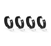 Lot de 4 bagues pour attaches verrou renforcées - tube OCTO Ø 70 mm