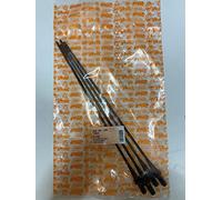 Lot de 4 baguettes en carbone d'origine pour abattants Stihl SP 90 - SP 10 - SP 92 - SP-KM - 42490071003