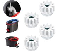 Lot de 4 balais à Pédale pour Vileda Seau Rotation Roulement Embrayage