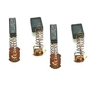 Lot de 4 balais de carbone 030-0254 pour scie à onglet coulissante Evolution Rage 3s & Fury 3-S 210 mm
