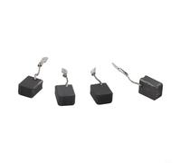 Lot de 4 balais de carbone 316065450 pour meuleuse d'angle WE17-125/150, WE19-180, WEPBA17-125/150/19-180 avec ressorts