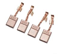 Lot de 4 balais de carbone pour CB440 CB448 CB436 modèles 1950216 1944275 1941594 pour outils électriques avec composants en cuivre et fibre de carbone