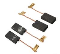 Lot de 4 balais de carbone pour modèles Bosch GBH5-38D GBH5-40D GSH500 A69, 22,9 x 12,2 x 6,1 mm, pièces de rechange pour outils électriques, longue durée de vie, réparation à faire soi-même