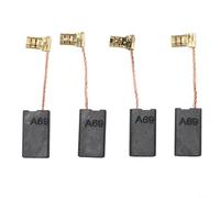 Lot de 4 balais de carbone pour modèles Bosch GBH5-38D GBH5-40D GSH500 A69, brosse moteur de rechange pour marteau perforateur et outils électriques, longue durée de vie, bricolage et atelier