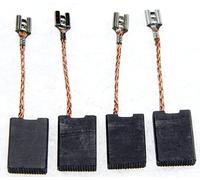Lot de 4 balais de charbon 1607014171 pour meuleuses d'angle Bosch GWS20-230S GWS24-180 GWS22-180 GWS19-180 Outils électriques