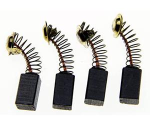 Lot de 4 balais de charbon 99021 pour outils électriques Hitachi, outils électriques, brosses à moteur G12SS G12SR2 D13V DH20 C8FSE C8FSHE 6,5 x 7,5 x 13