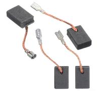 Lot de 4 balais de charbon de rechange pour Bosch GWS14150 125CI 15150CIH 10125 GOP12 Convient pour outils électriques Bosch série GEB1000