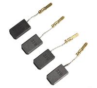 Lot de 4 balais de charbon de rechange pour Metabo 316046800 pour W8115 WE14150 WE14125 modèles de meuleuse électrique