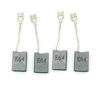 Lot de 4 balais de charbon de rechange pour meuleuse d'angle Bosch GWS20-180, GWS 22/24-180, GCO2000 & TCO2000 - 22 x 16 x 6 mm - Composite graphite et cuivre haute durabilité - Pour une utilisation