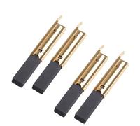 Lot de 4 balais de charbon for moteur de machine à laver 5 x 13,5 L94MF7, compatibles avec Siemens
