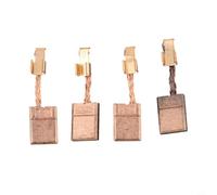 Lot de 4 balais de charbon pour Makita DTD146 DHP456 DHP458 BHP456 BDF446 CB440 194427-5 3 mm x 10 mm x 13,4 mm