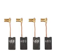 Lot de 4 balais de charbon pour marteau électrique Bosch GBH5400 GBH5-38 X GSH38 GSH88X GBH5-40D GSH500 GSH5 TSH5000 GSH5X