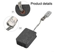 Lot de 4 balais de charbon pour Metabo pour modèle WEP 15150, numéro de pièce 316055220