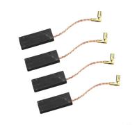 Lot de 4 balais de charbon pour tronçonneuse FLYMO pour WOODSHARK 350 400 D94 AKE 30-18 S, pièce de rechange en cuivre et avec ressort, 6 x 11 x 29 mm, pour réparation de tronçonneuse McCulloch 2200
