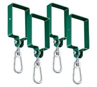 Lot de 4 balançoires pour tous vos besoins de jeu dans le jardin, fabriquées à partir de métal lourd pour plus de durabilité