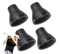Lot de 4 balles de golf en caoutchouc léger et flexible | Outil de ramassage de balle de putter - Pour l'entraînement, le jardin, le vert et les voyages
