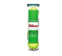 Lot de 4 balles de tennis Wilson Starter Play Jaune TU
