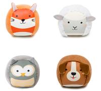 Lot de 4 balles doudous Ferme Doodballs