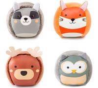 Lot de 4 balles doudous Forêt Doodballs
