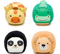Lot de 4 balles doudous Jungle Doodballs
