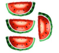 Lot de 4 ballons en forme de fruit, en feuille de fruit, accessoires de fête pour la révélation du sexe pour anniversaire